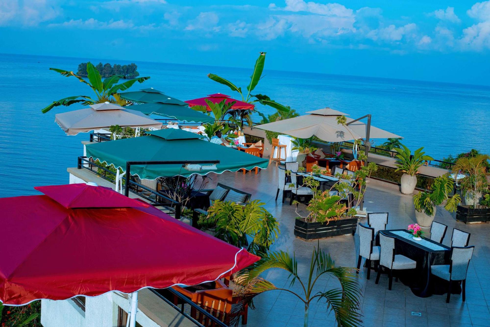Kivu Hilltop View Resort Gisenyi Bagian luar foto