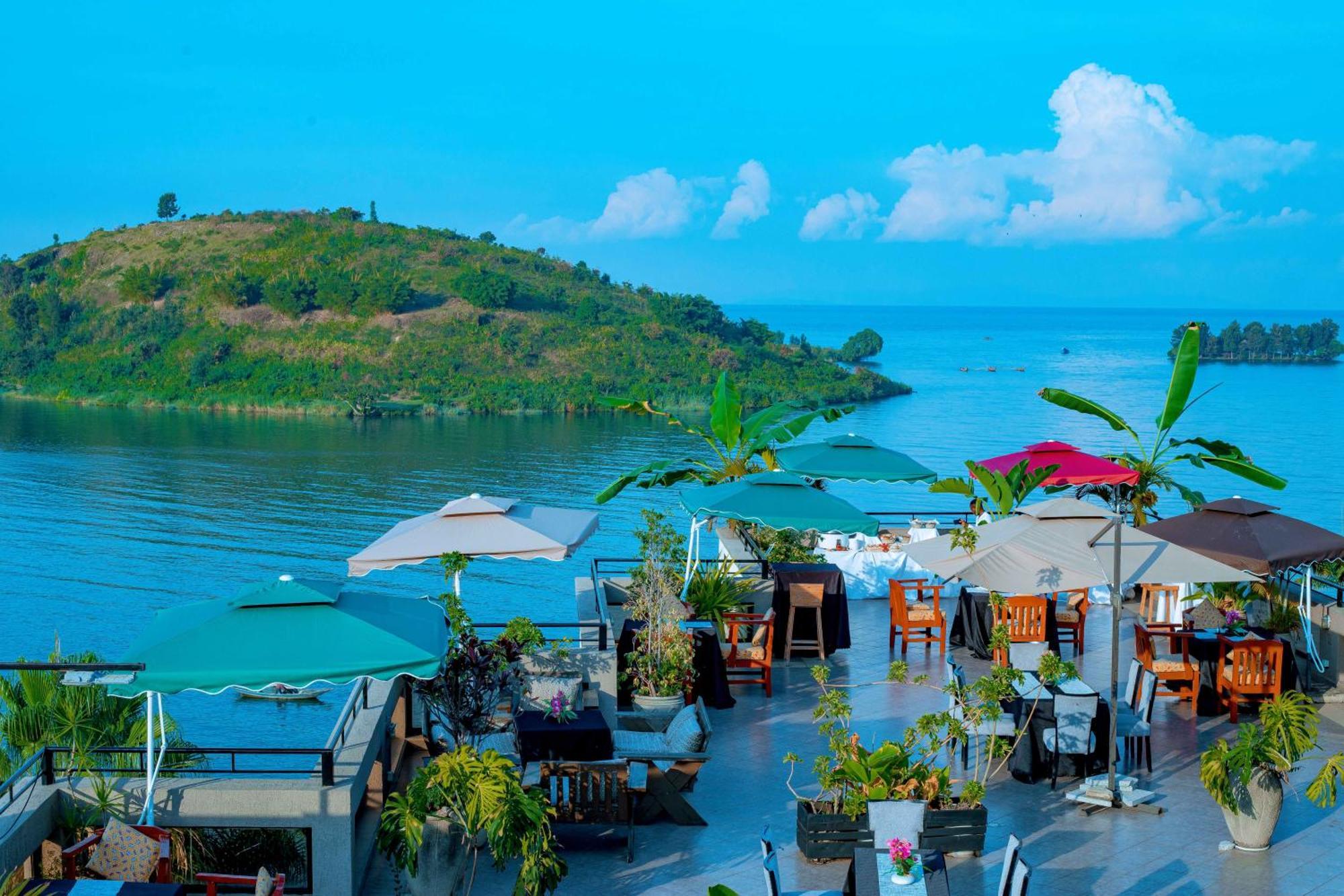 Kivu Hilltop View Resort Gisenyi Bagian luar foto