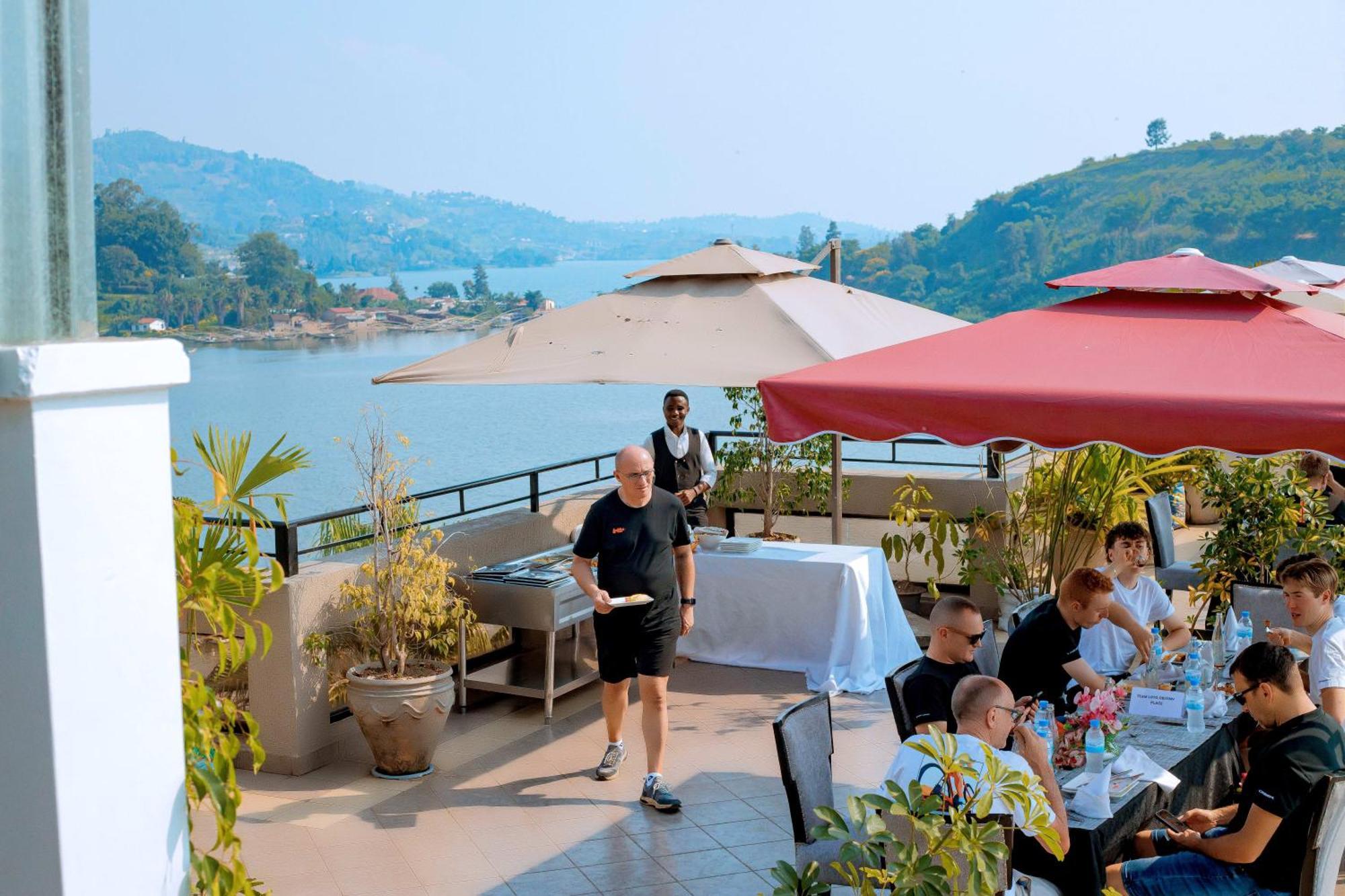 Kivu Hilltop View Resort Gisenyi Bagian luar foto
