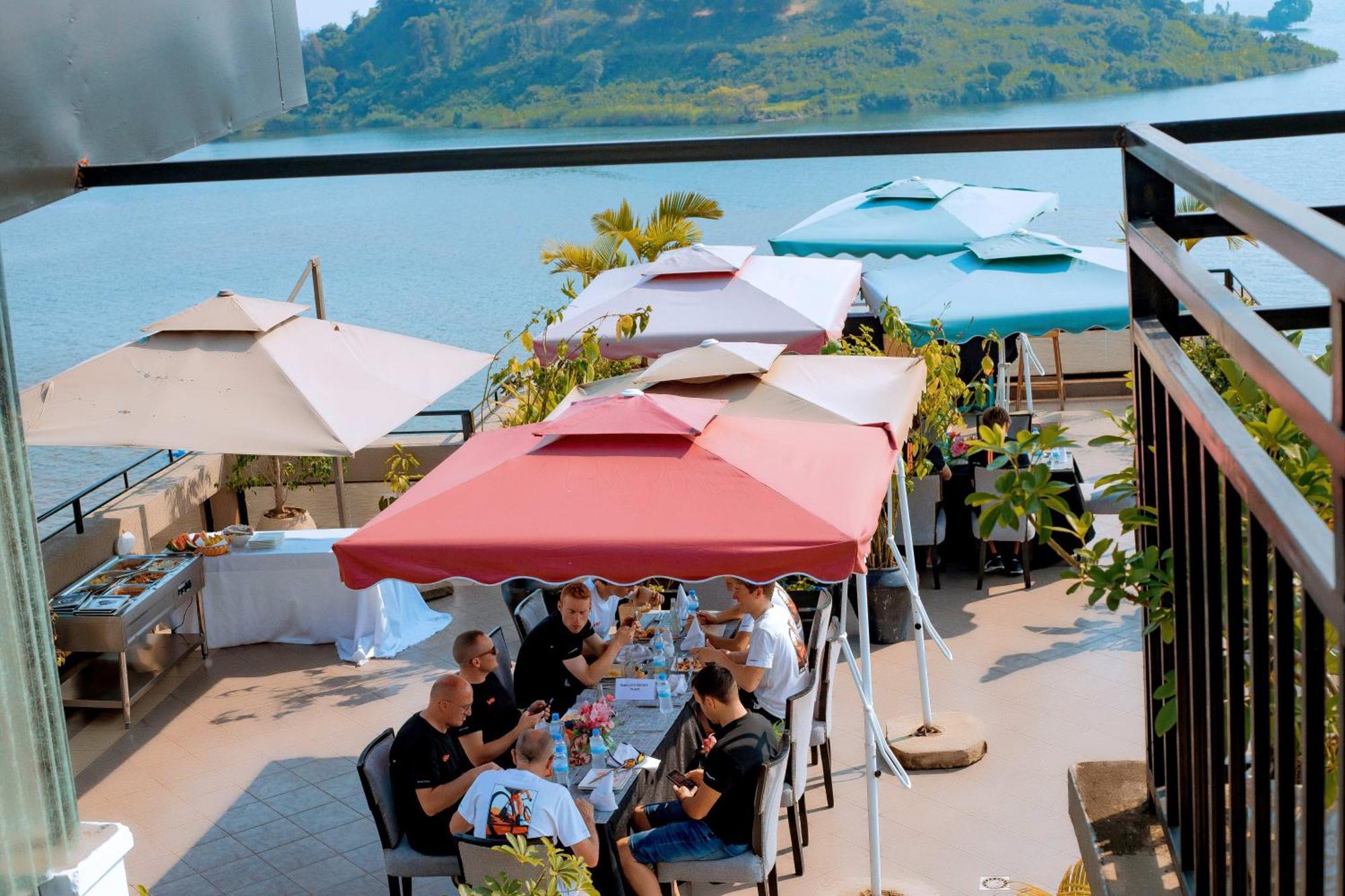 Kivu Hilltop View Resort Gisenyi Bagian luar foto