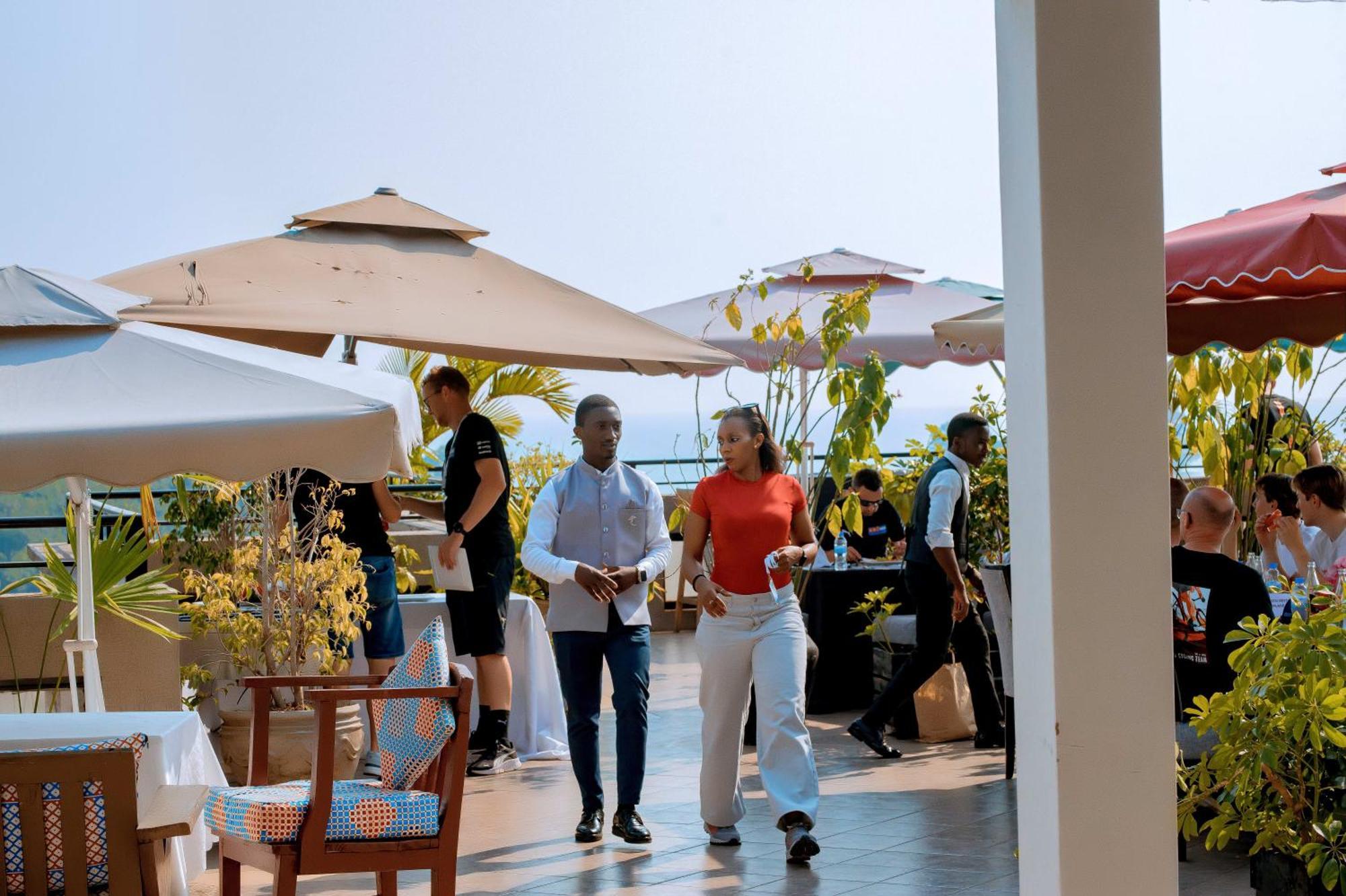 Kivu Hilltop View Resort Gisenyi Bagian luar foto