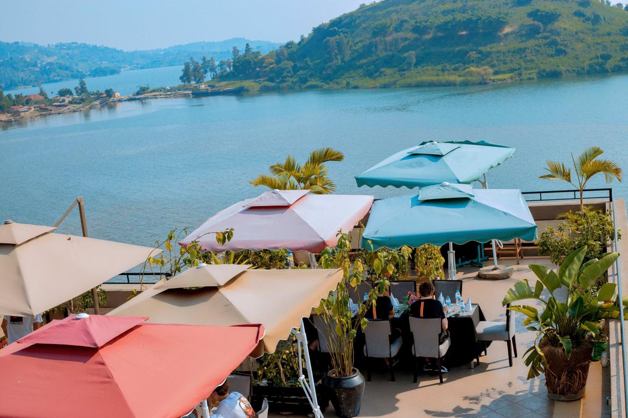Kivu Hilltop View Resort Gisenyi Bagian luar foto